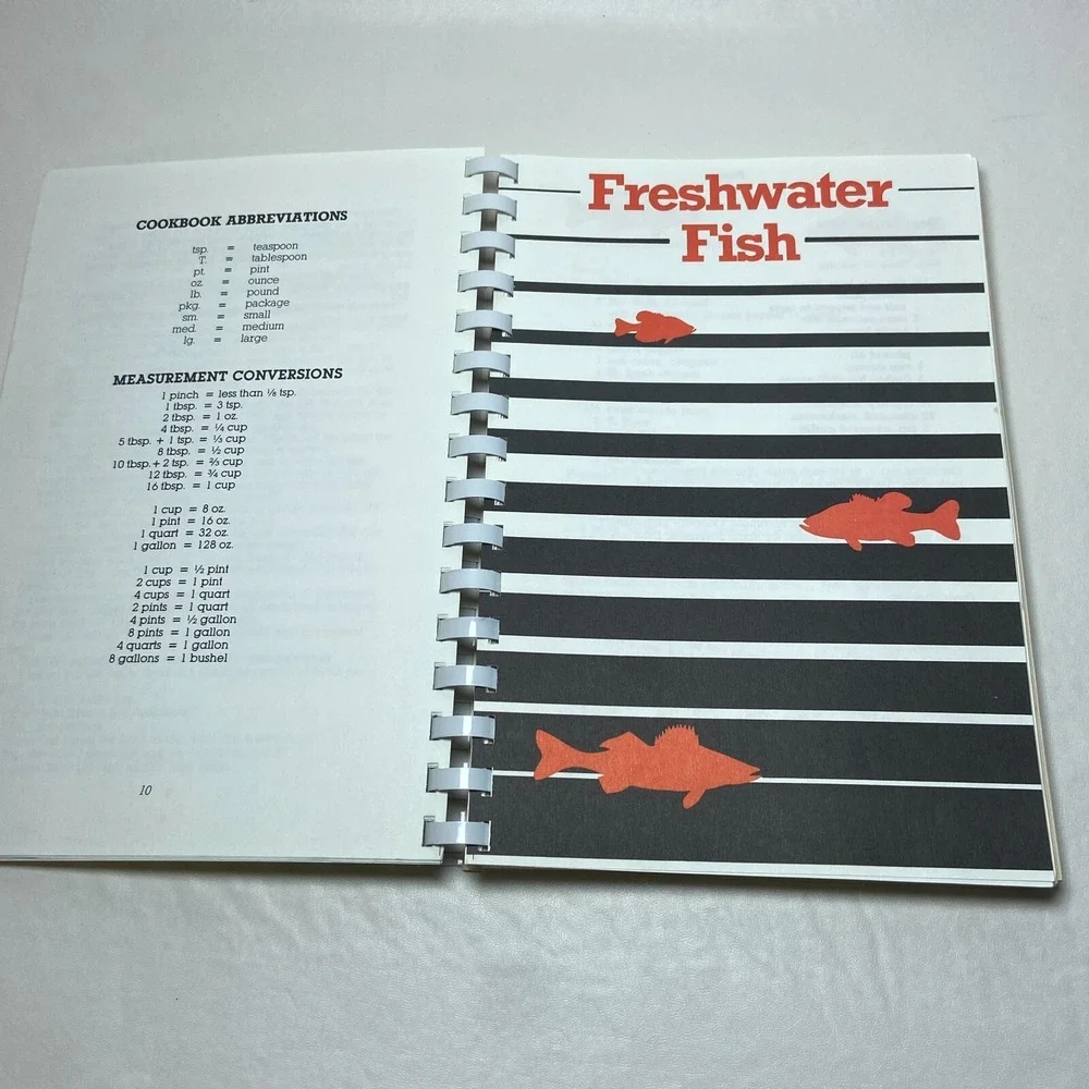 1990s North American Fishing‎ Club Members' Cookbook NAFC Minnesota MN Fish